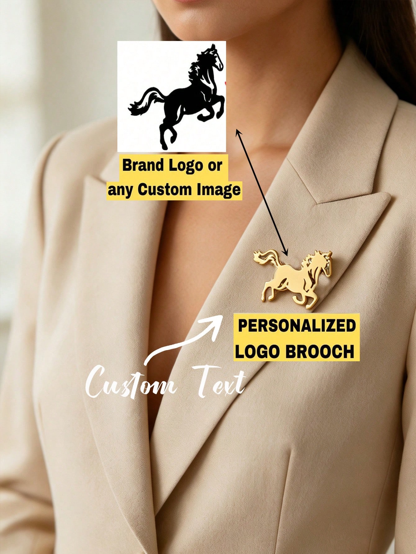 Jewelry Making Board - Personalized custom brooch, mortar board brooch,