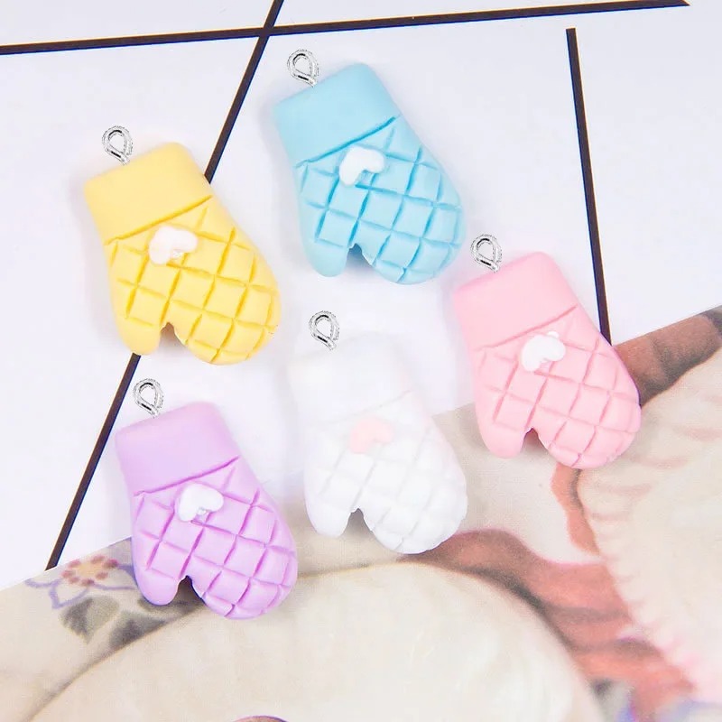 10Pcs Baking Gloves Resin Char - Jewelry Making Gloves ulasan dan harga