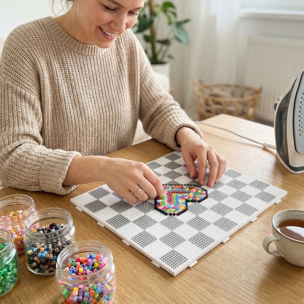 104x104 Pins Fuse Beads Pegboa - Jewelry Making Board ulasan dan harga