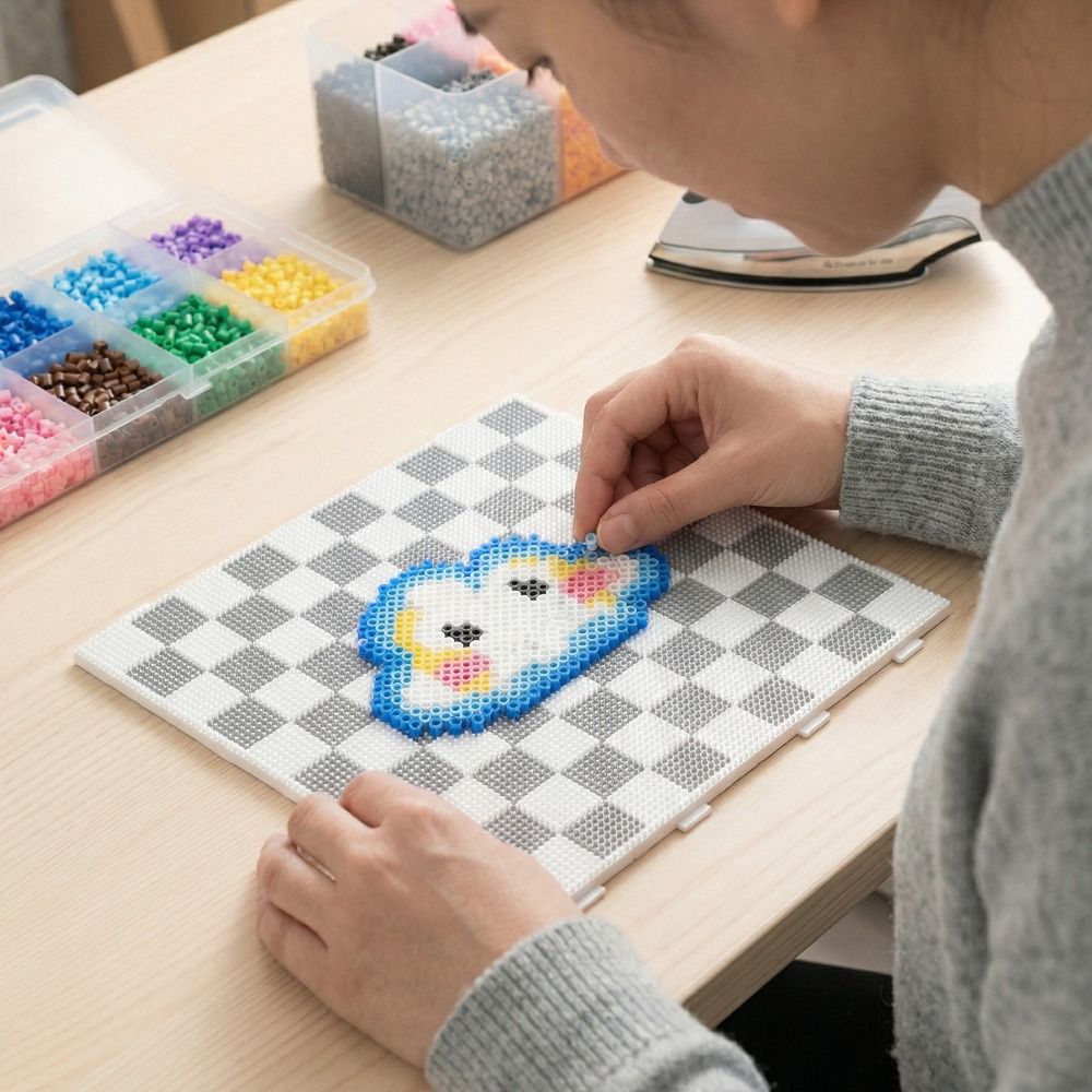 104x104 Pins Fuse Beads Pegboa - Jewelry Making Board ulasan dan harga
