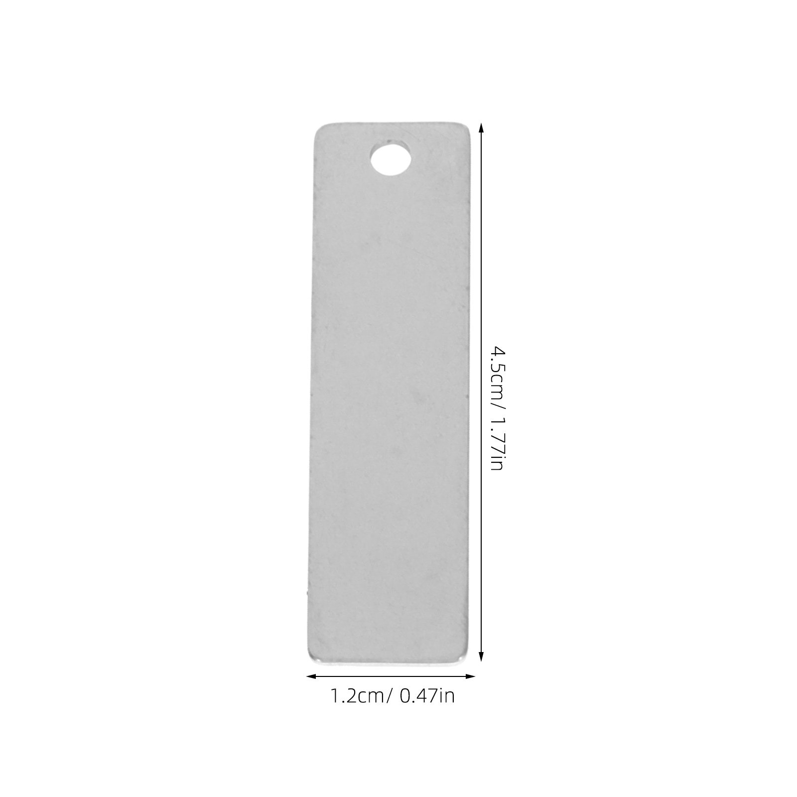 30pcs Stainless Steel Blank Ta - Jewelry Making ulasan dan harga