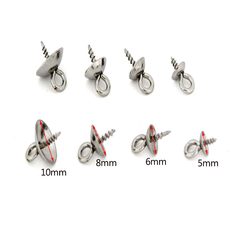 20Pcs Stainless Steel Clasps H - Jewelry Making Drill ulasan dan harga