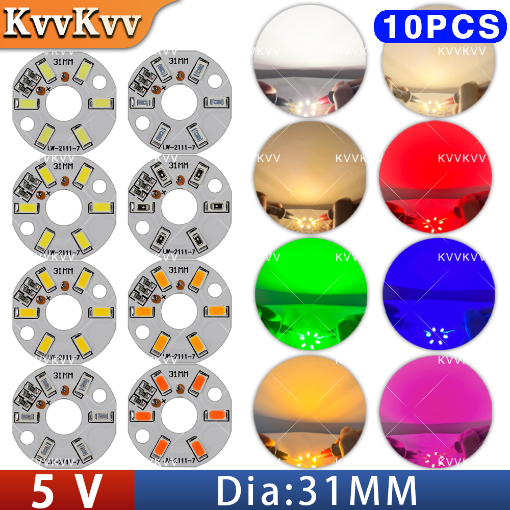 10PCS LED 5V 3W Color Lamp Bea - Jewelry Making Board ulasan dan harga