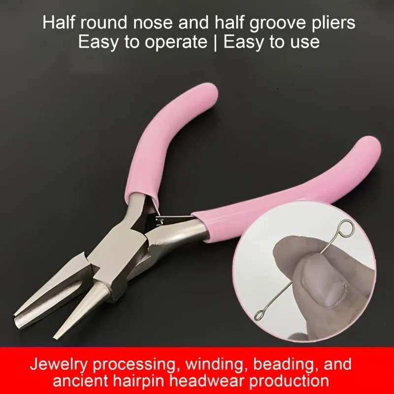 5-inch professional round conc - Jewelry Making Pliers ulasan dan harga