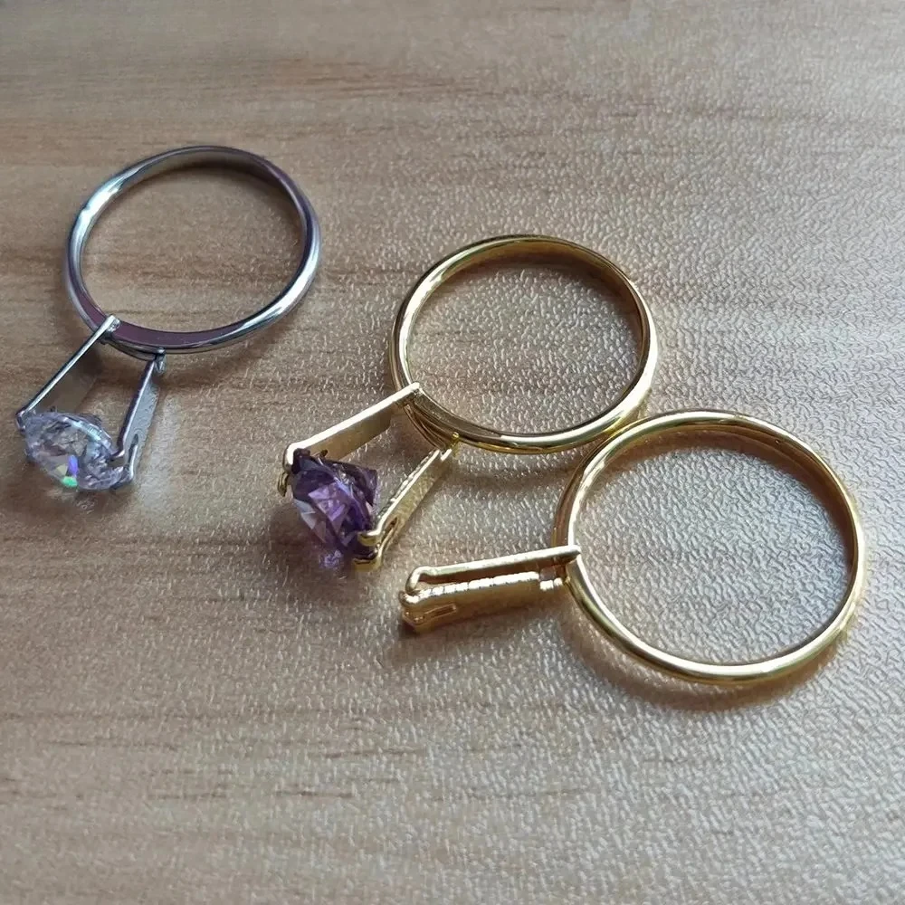 Adjustable Four‑Claw Gemstone  - Jewelry Making At Home ulasan dan harga