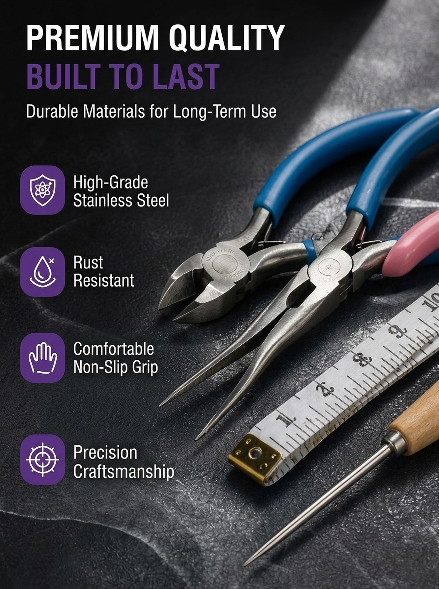 Jewelry Making Tool Kit with S - Jewelry Making Pliers ulasan dan harga
