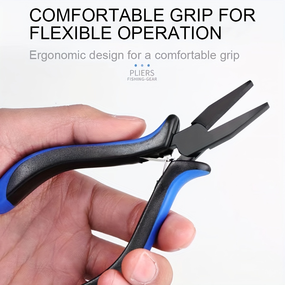 1pc Non-Damaging Flat Nose Bin - Jewelry Making Pliers ulasan dan harga