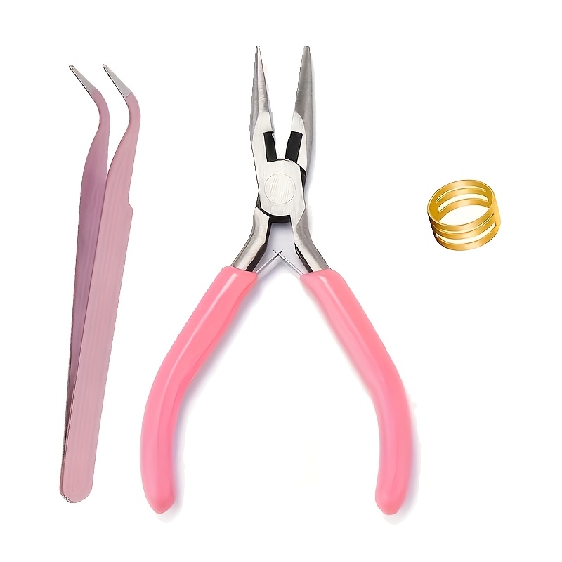 3pcs Includes Pink Pointed Pli - Jewelry Making Pliers ulasan dan harga