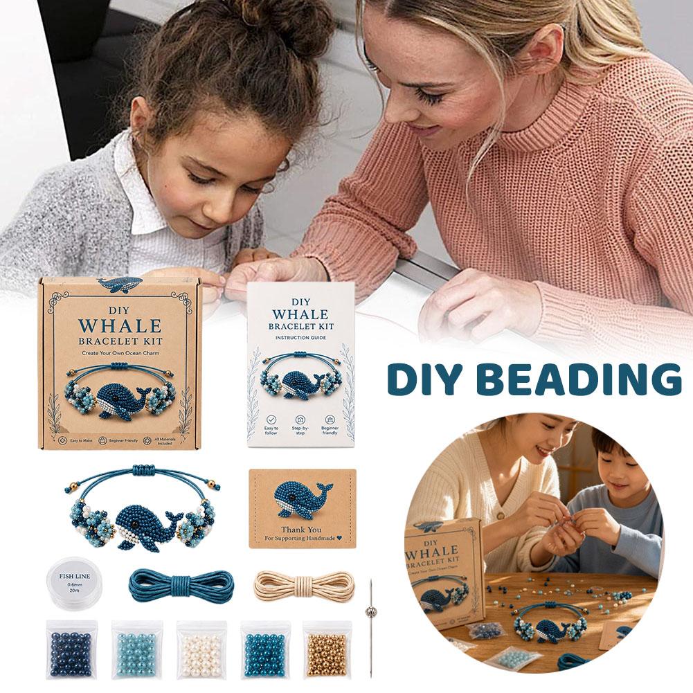 DIY Beaded Bracelet Making Kit - Jewelry Making ulasan dan harga