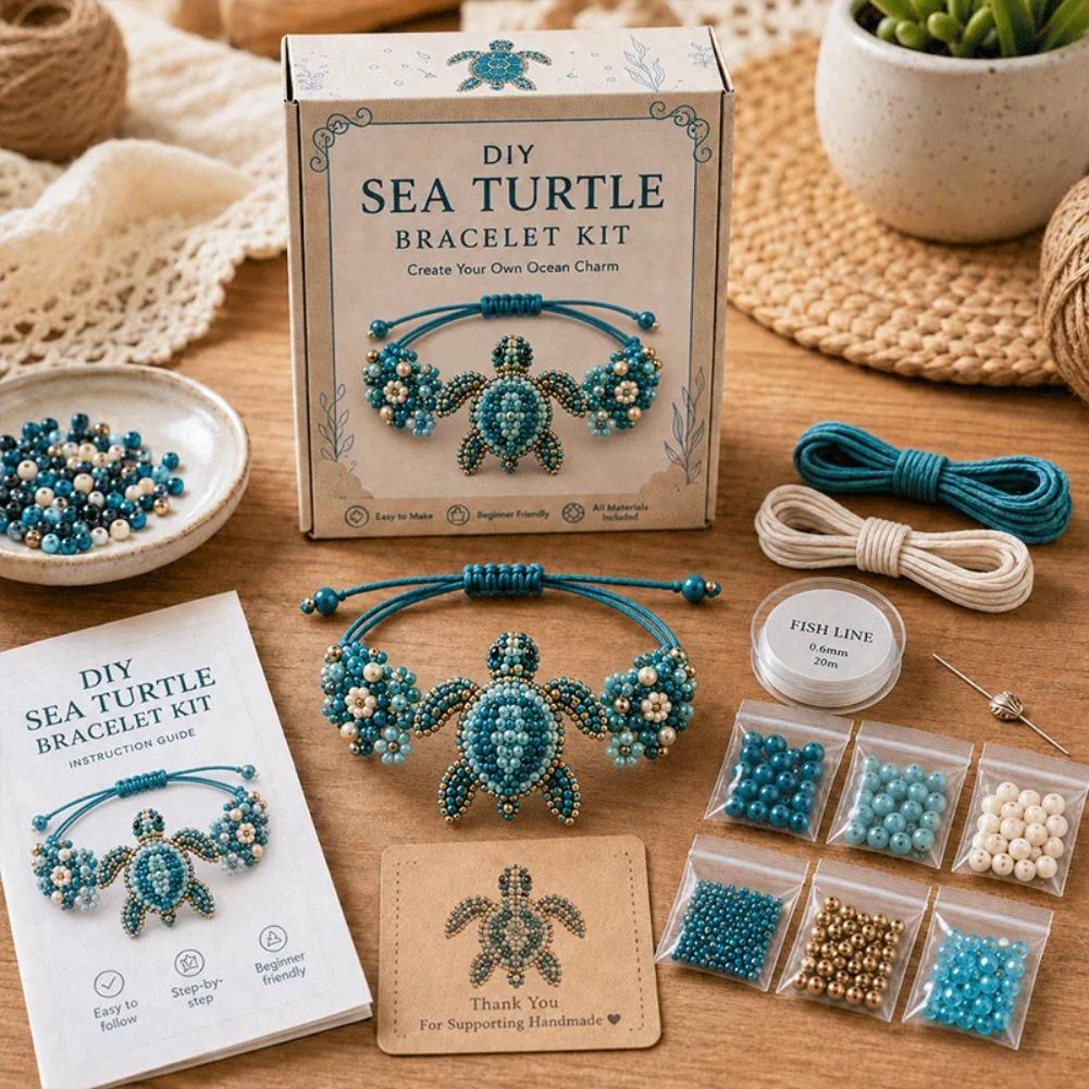 DIY Beaded Bracelet Making Kit - Jewelry Making ulasan dan harga