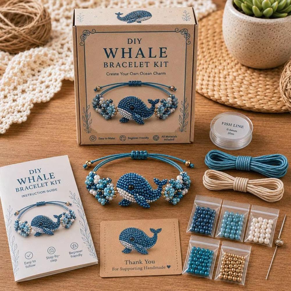 DIY Beaded Bracelet Making Kit - Jewelry Making ulasan dan harga