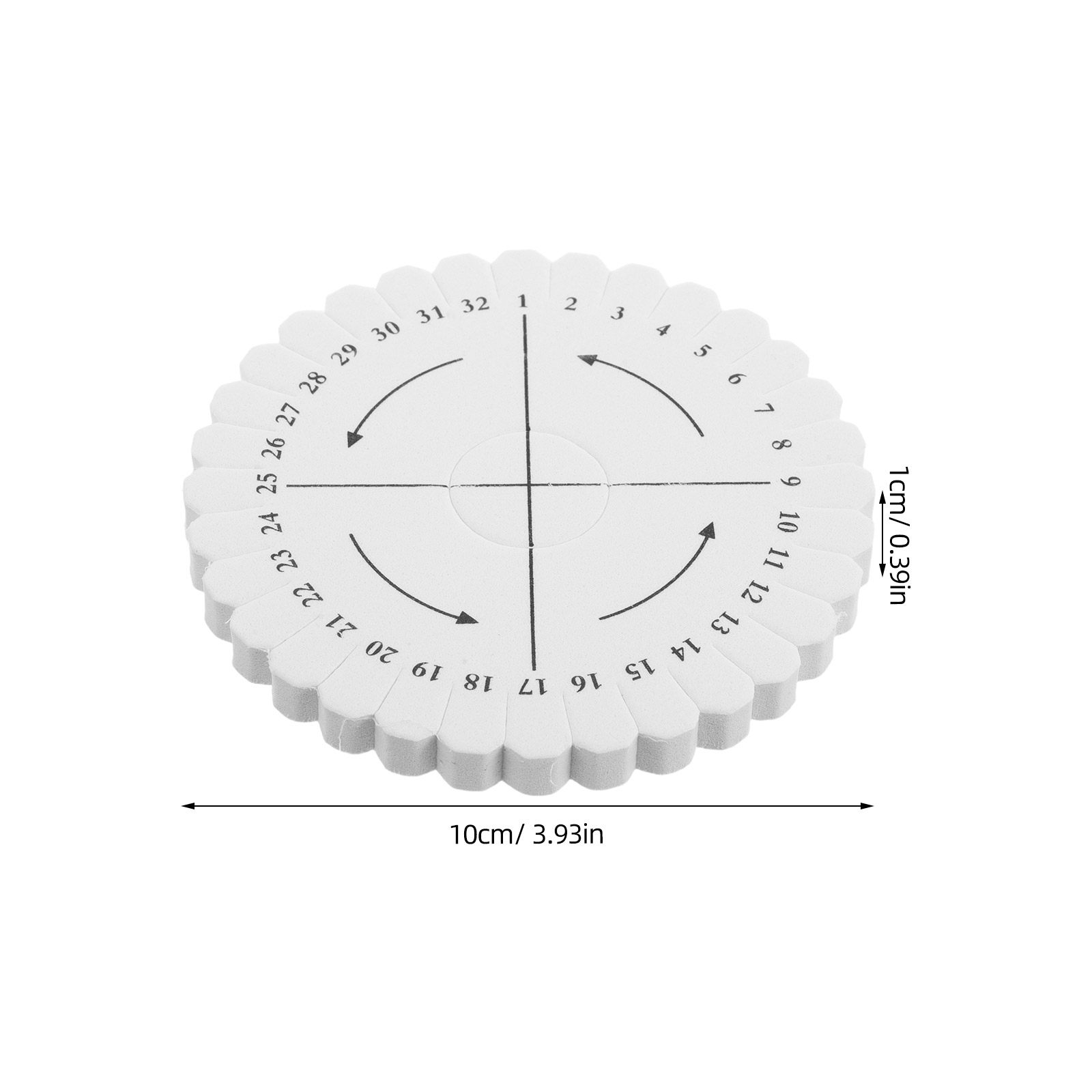 32 Slot Braiding Disk Eva Foam - Jewelry Making Board ulasan dan harga