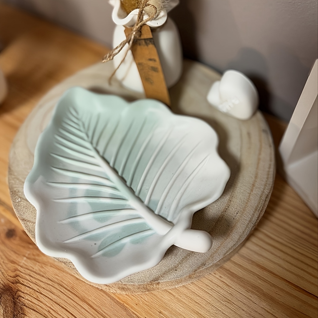 Leaf-shaped tray mold, leaf-sh - Jewelry Making Board ulasan dan harga