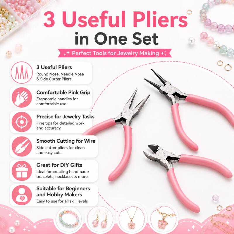 1pcs/set DIY Hand Tool Pliers  - Jewelry Making Pliers ulasan dan harga