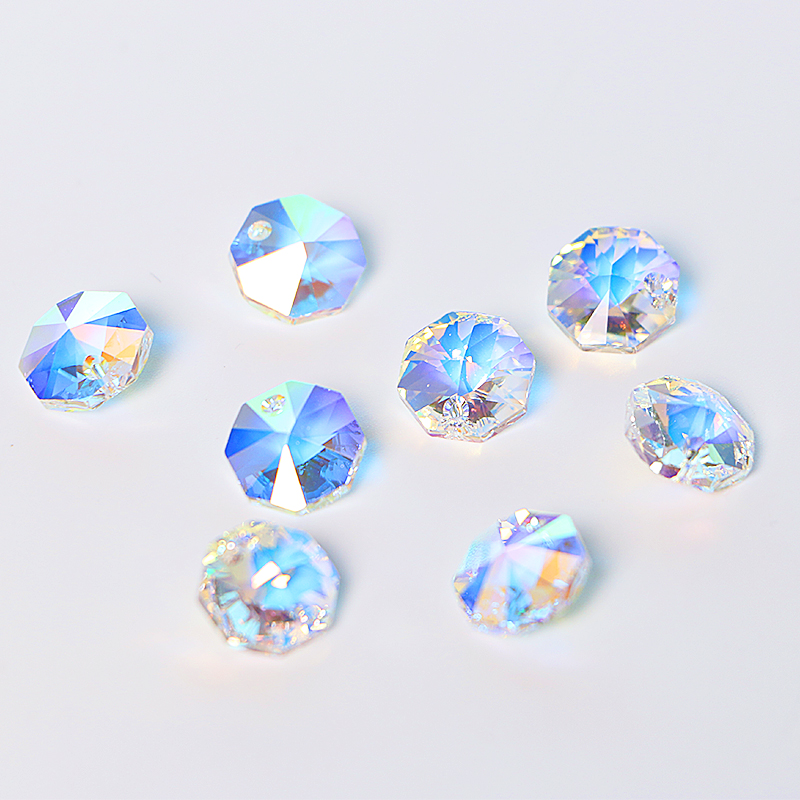 6401 Octagon Pendant Crystals  - Jewelry Making At Home ulasan dan harga