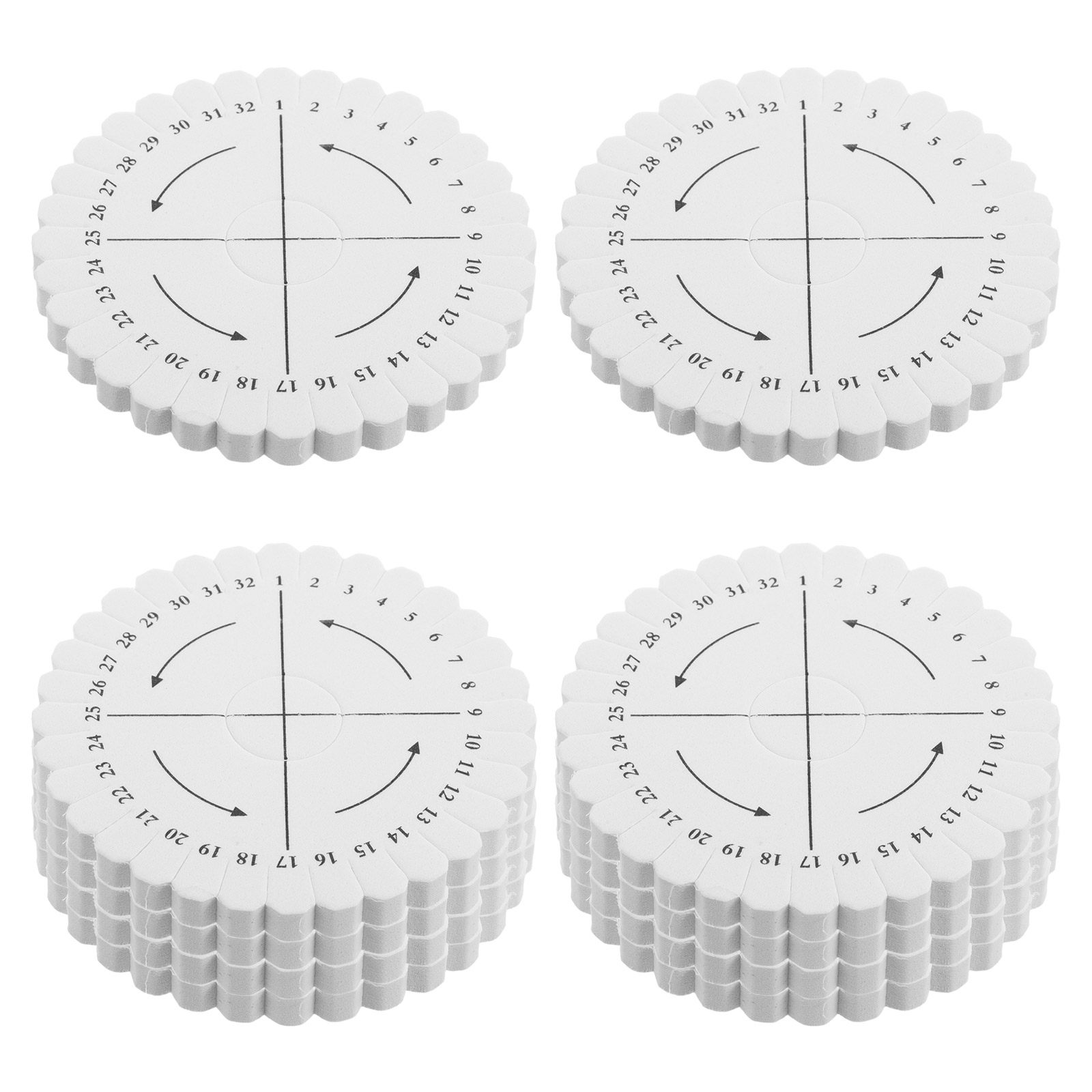 32 Slot Round Braiding Plate E - Jewelry Making Board ulasan dan harga