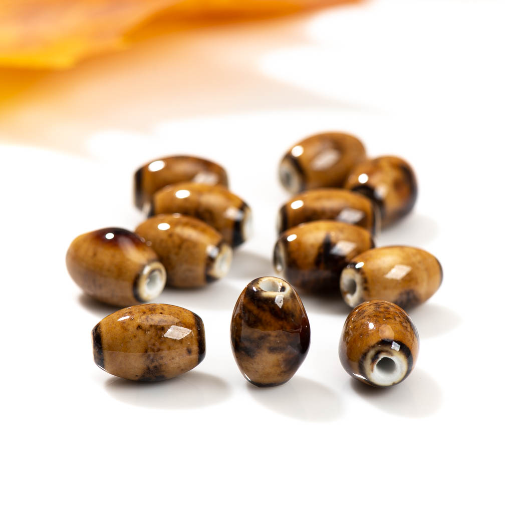 5pcs 20mm  Bucket Ceramic Bead - Jewelry Making Amazon ulasan dan harga