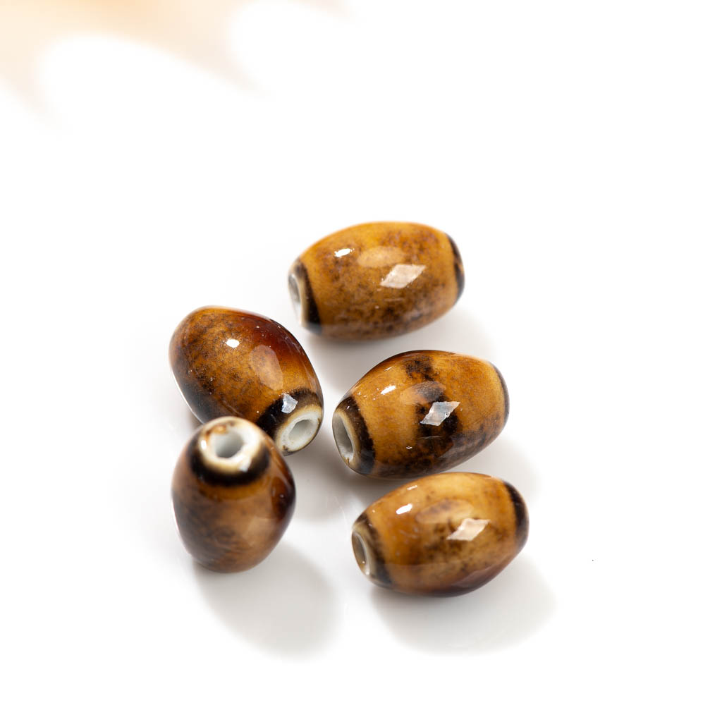 5pcs 20mm  Bucket Ceramic Bead - Jewelry Making Amazon ulasan dan harga