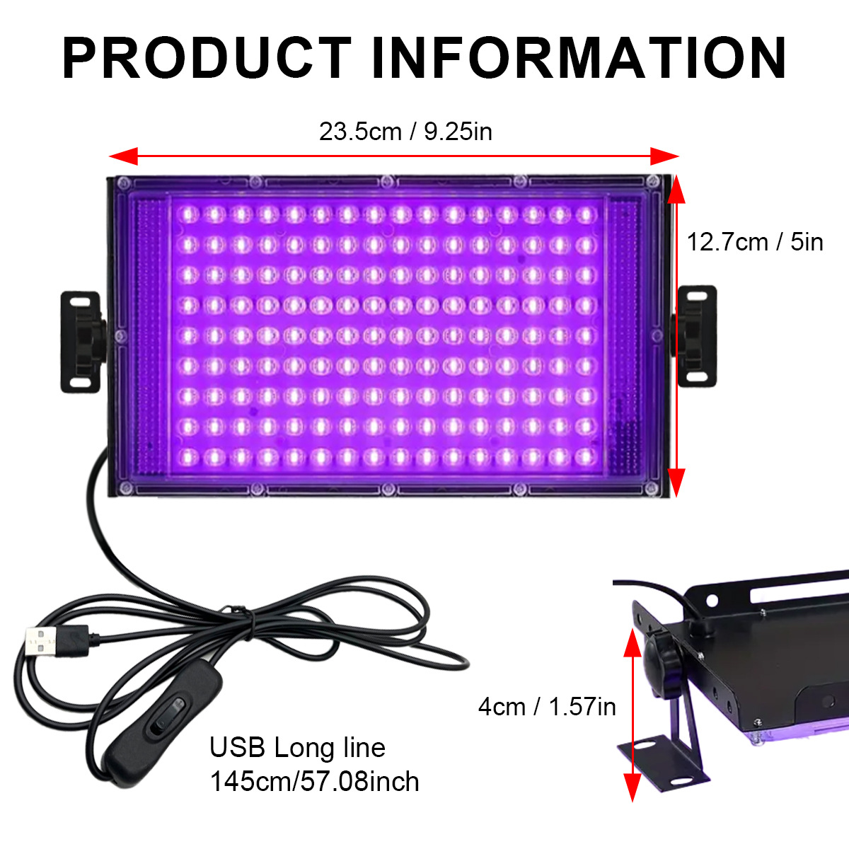 Portable 50 96 144 LED UV Resi - Jewelry Making Dc ulasan dan harga