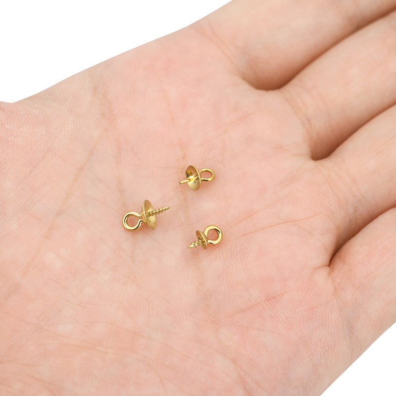 20pcs Stainless Steel Pearl Pe - Jewelry Making Drill ulasan dan harga