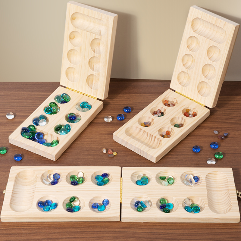 Mancala Board Game Set Family  - Jewelry Making Board ulasan dan harga