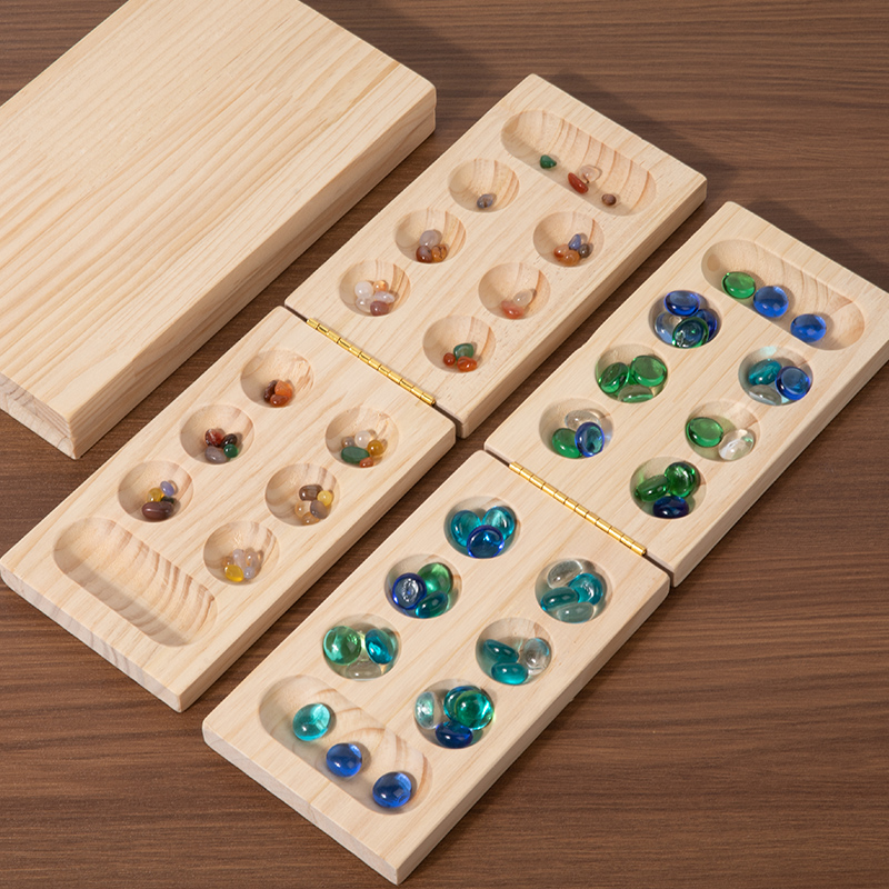 Mancala Board Game Set Family  - Jewelry Making Board ulasan dan harga