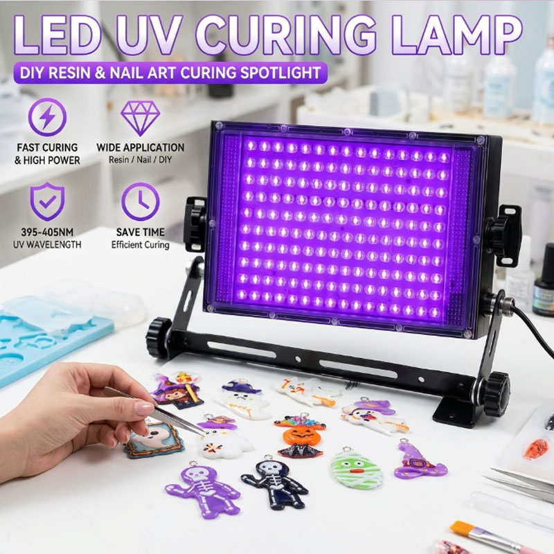 Ultra Bright LED UV Curing Lam - Jewelry Making Dc ulasan dan harga