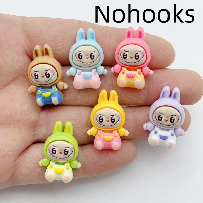 10Pcs Kawaii Rabbit Strawberry - Jewelry Making ulasan dan harga