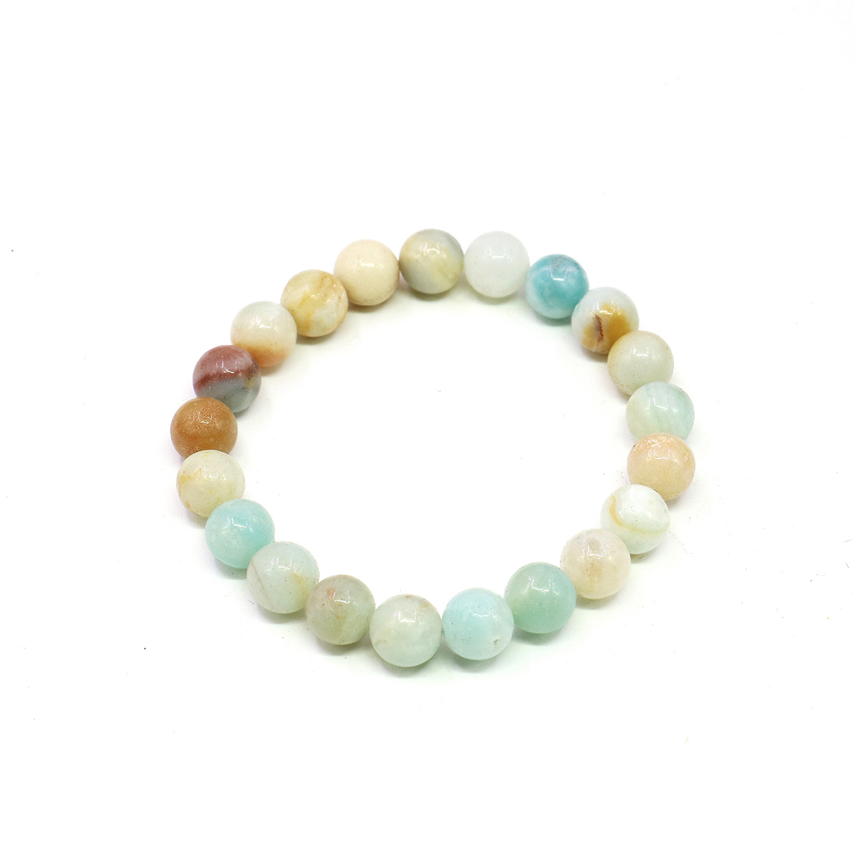 8mm Natural Round Blue Amazon  - Jewelry Making Amazon ulasan dan harga