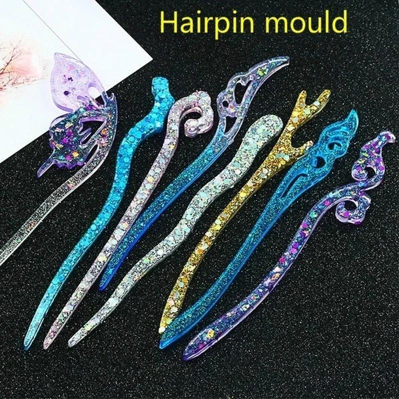 New Transparent Hairpin Silico - Jewelry Making For Adults ulasan dan harga