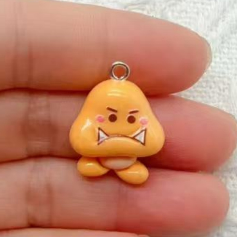 10pcs resin cartoon pendant, D - Jewelry Making ulasan dan harga