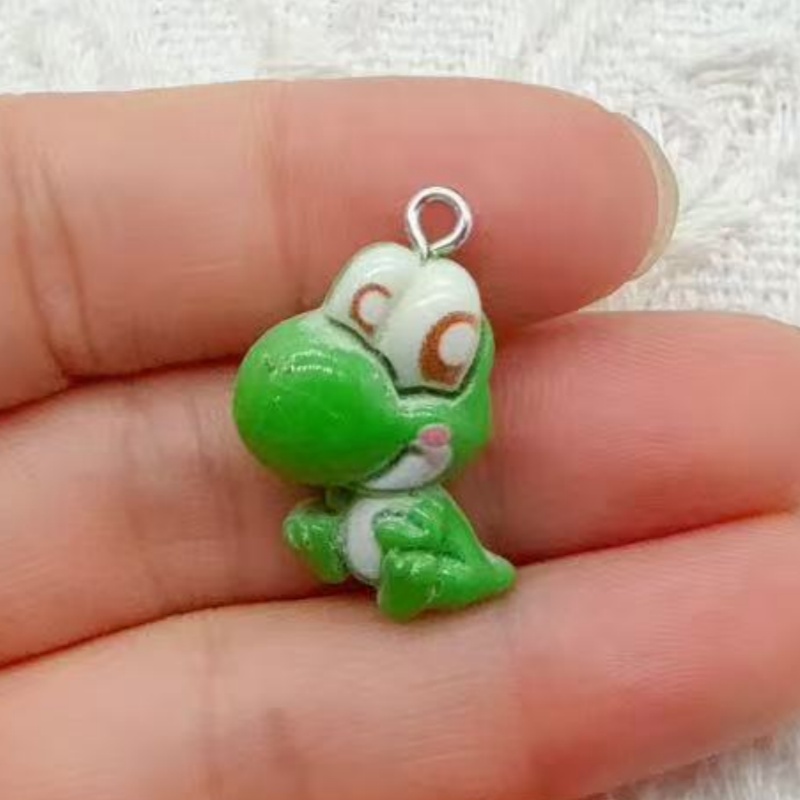 10pcs resin cartoon pendant, D - Jewelry Making ulasan dan harga