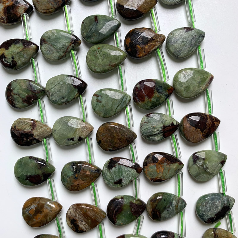Faceted Natural 8x12mm Labrado - Jewelry Making Amazon ulasan dan harga